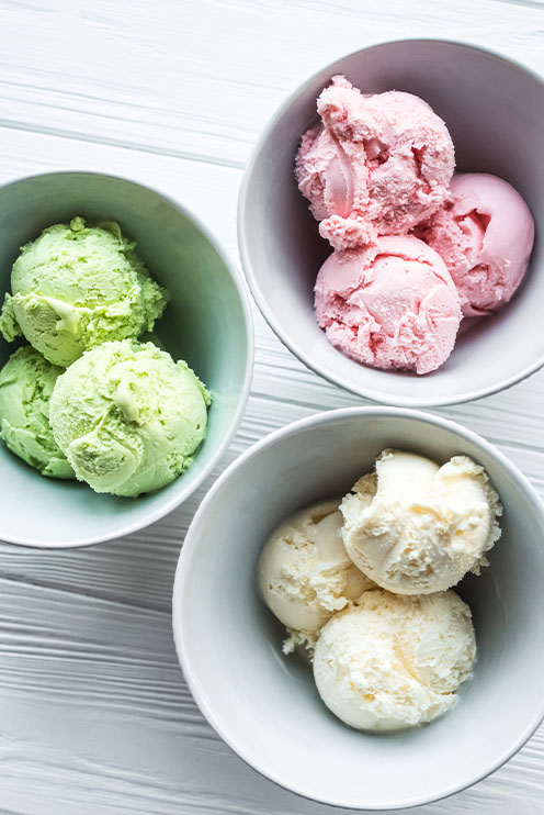 Glaces et sorbets