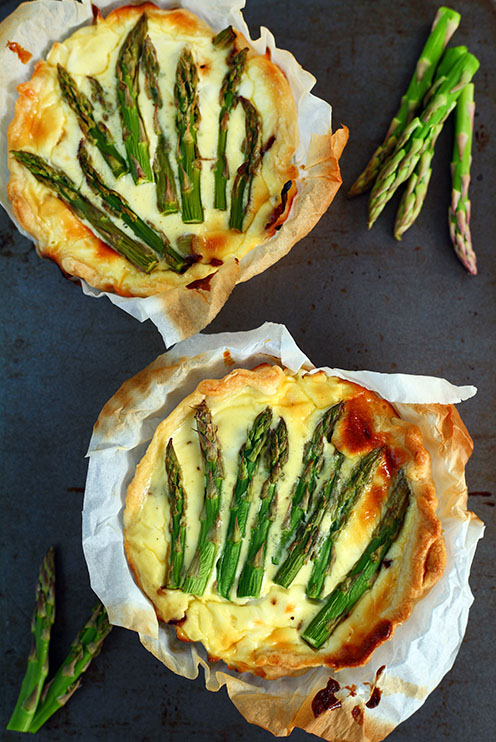 Tarte aux Asperges (chaude)