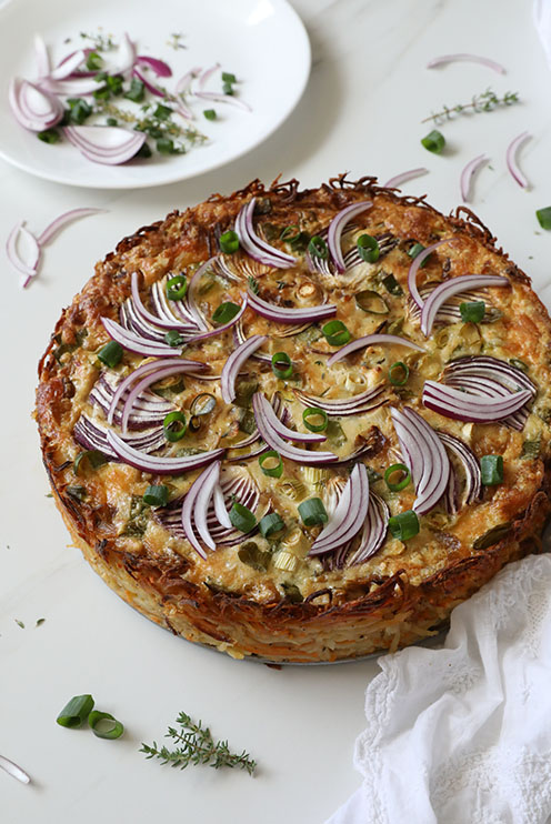 Onion and Leek Pie