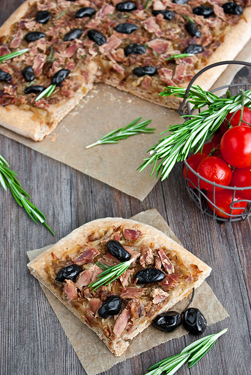Tarte au Thon et aux Tomates