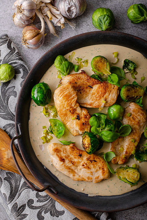 Volaille à la Crème