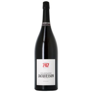 Champagne Jacquesson - Jéroboam Cuvée n°747 Extra Brut  – Réf : 1233219 – 1