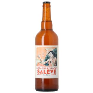 Bière Mont Salève - IPA Neipa Chinook Citra Strata Blonde - 6° - Bouteille 75 cl