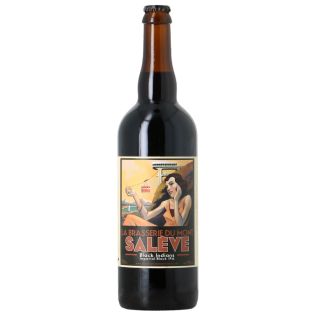 Bière Mont Salève - Black Indians Imperial Black IPA - 9° - Bouteille 75 cl