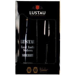 Lustau - Xéres Solera East India 50cl  en coffret + 1 verre – Réf : 14163
