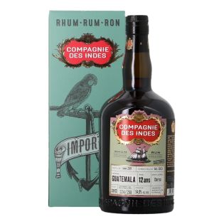 Rhum Compagnie des Indes - Guatemala 12 ans Darsa Cask Strenght – Réf : 14834 – 2