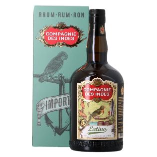 Rhum Compagnie des Indes - Latino 5 ans – Réf : 14843 – 5
