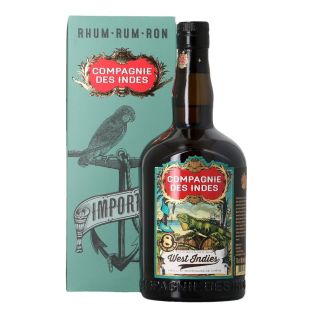 Rhum Compagnie des Indes - West Indies 8 ans – Réf : 14844 – 2