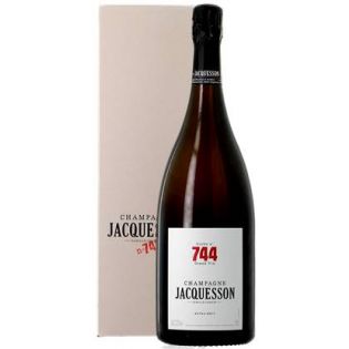 Champagne Jacquesson - Magnum Cuvée n°744 Extra Brut en étui – Réf : 12325 – 2