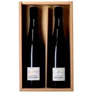 Champagne Vouette et Sorbée - Coffret Bois Infiné Tirage 2009 – Réf : 12495 – 3