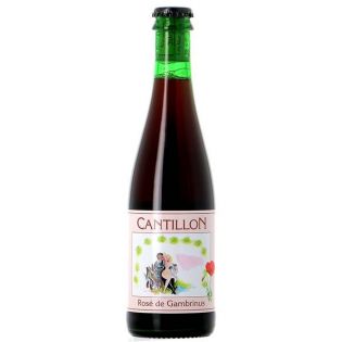 Bière Cantillon - Rosé de Gambrinus - 5° - Bouteille 37,5 cl – Réf : 13947 – 16