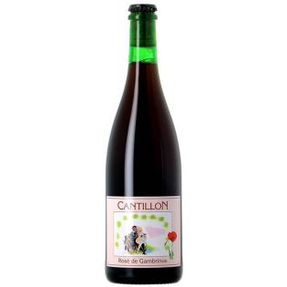 Bière Cantillon - Rosé de Gambrinus - 5° - Bouteille 75 cl