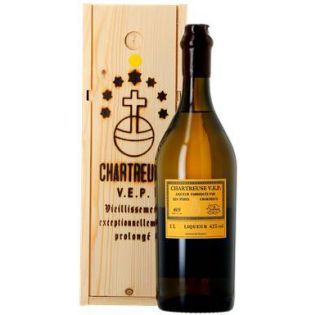 Chartreuse VEP Jaune 1L Mise 2023 - Les Pères Chartreux – Réf : 15185 – 2