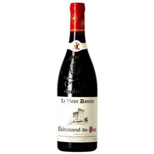 Le Vieux Donjon - Châteauneuf du Pape rouge 2016 (étiquette légèrement abimée) – Réf : 522199 – 1