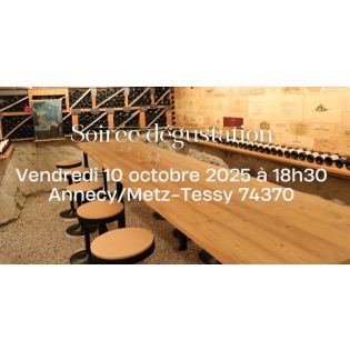 Soirée dégustation privée du 10 octobre 2025 "Les Grands Blancs"  – Réf : 10000