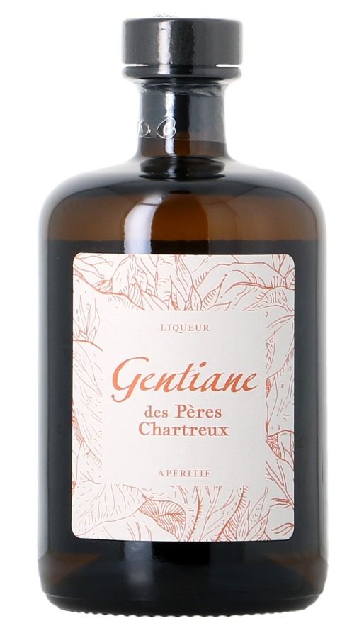 Liqueur de Gentiane 70cl - Les Pres Chartreux - Les Passionns du Vin