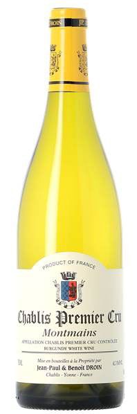 Chablis 1er Cru Montmains 2023 - JP & Benoît Droin - Les